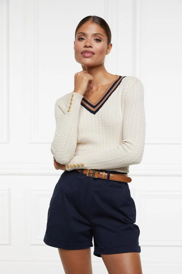 Women Zoe Knit Almond Holland Cooper Knitwear