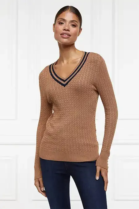 Women Zoe Knit Dark Camel Marl Holland Cooper Knitwear Women Zoe Knit Dark Camel Marl Holland Cooper Knitwear