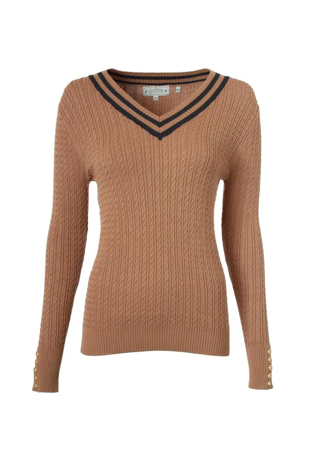 Women Zoe Knit Dark Camel Marl Holland Cooper Knitwear Women Zoe Knit Dark Camel Marl Holland Cooper Knitwear