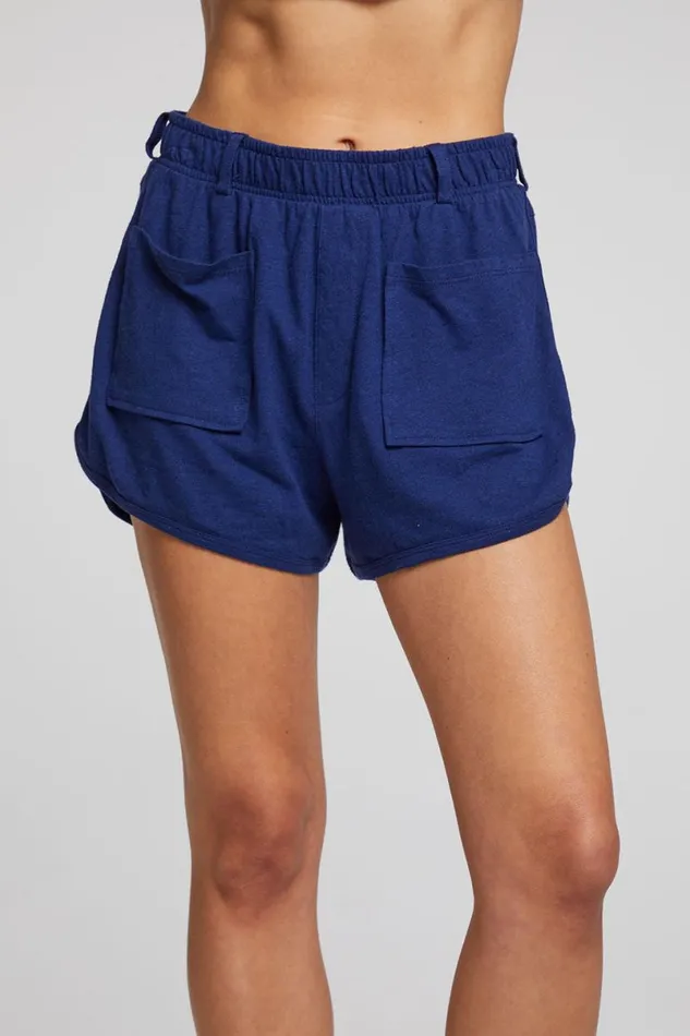Womens Bottoms Chaser Brand Cetara French Blue Shorts