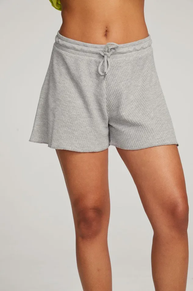 Womens Bottoms Chaser Brand Paseo Grey Marl Shorts