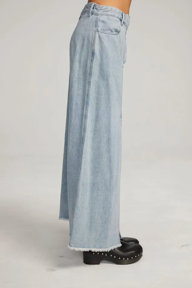 Womens Bottoms Chaser Brand Trinidad Classic Blue Maxi Skirt