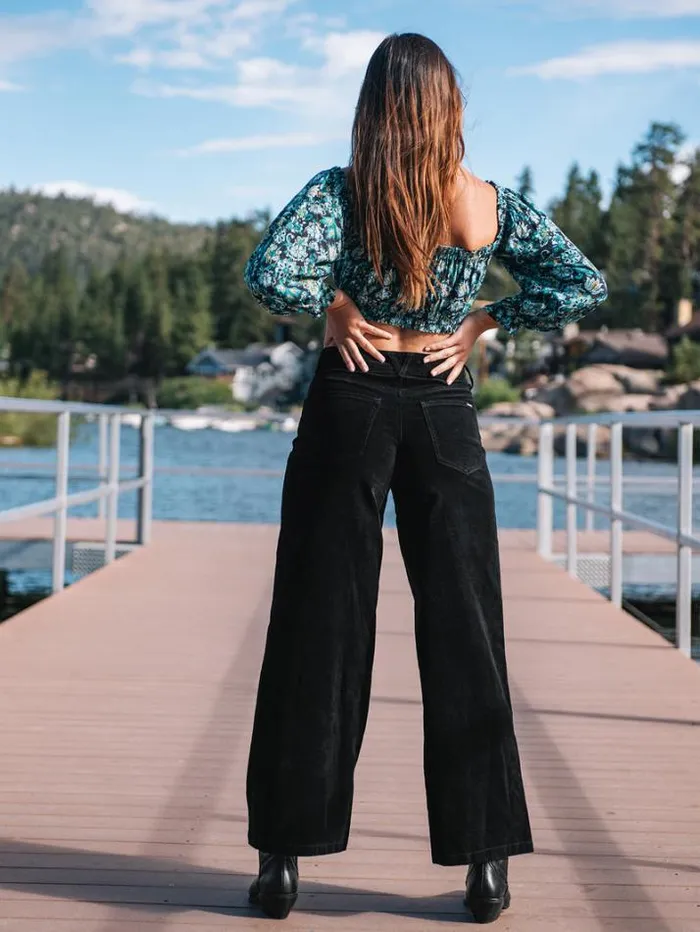 Womens Bottoms Volcom Road Stop Trouser Pants 8211 Black