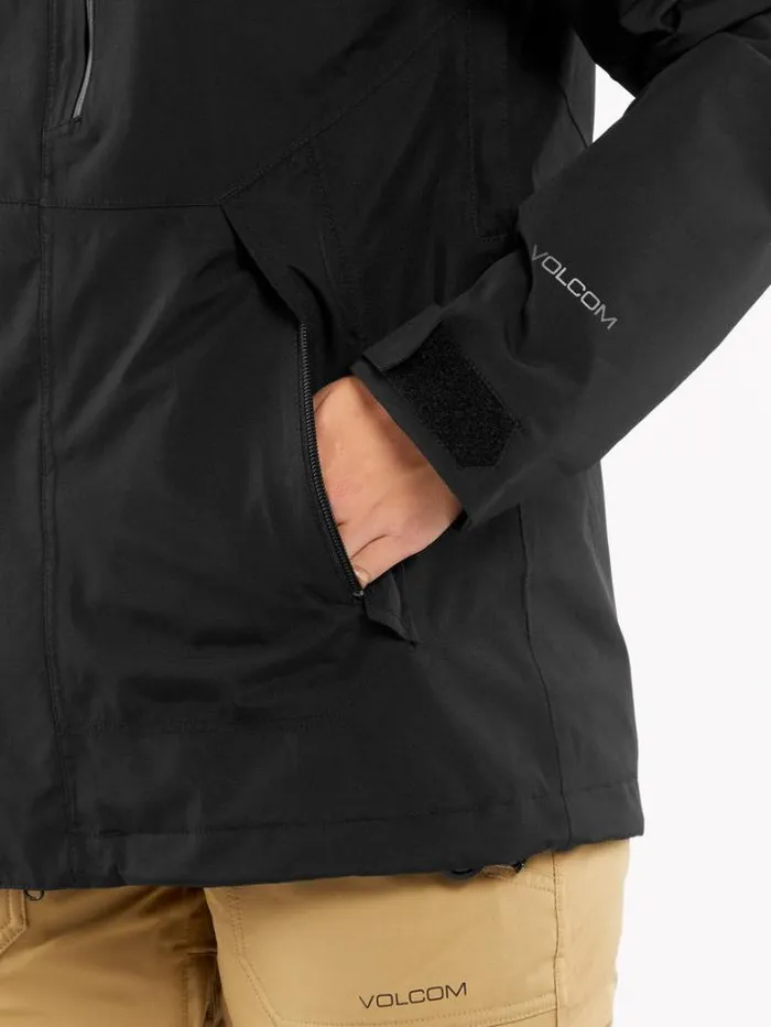 Womens Jackets Volcom VCo Aris Insulated Gore Jacket 8211 Black