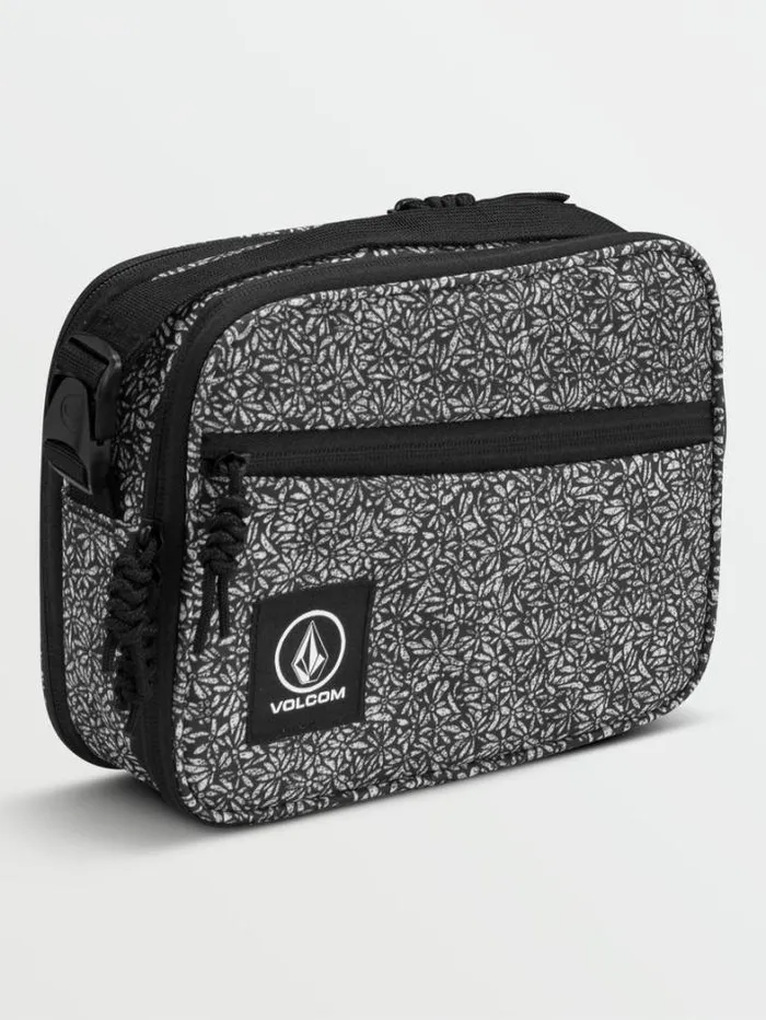 WomensKids Bags and Backpacks Volcom Lil Bite Lunchkit 8211 BlackWhite