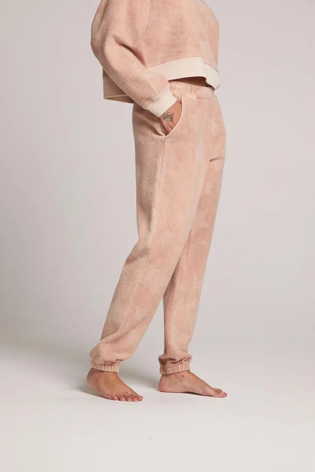Womens Loungewear Chaser Brand Mission Pink Star Joggers