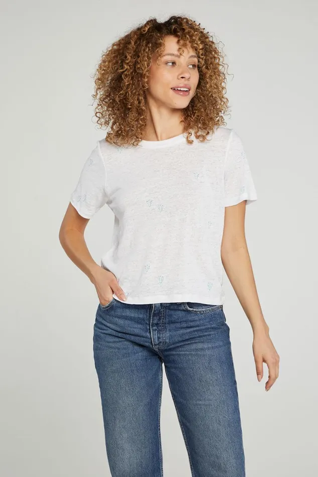 Womens Tops Chaser Brand Cactus Flower