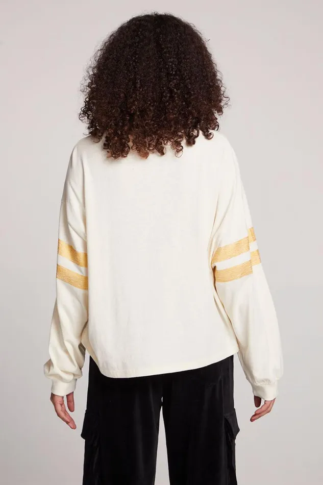 Womens Tops Chaser Brand Cheers Long Sleeve
