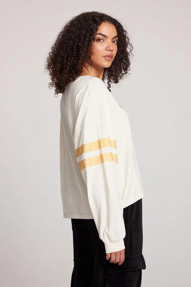 Womens Tops Chaser Brand Cheers Long Sleeve