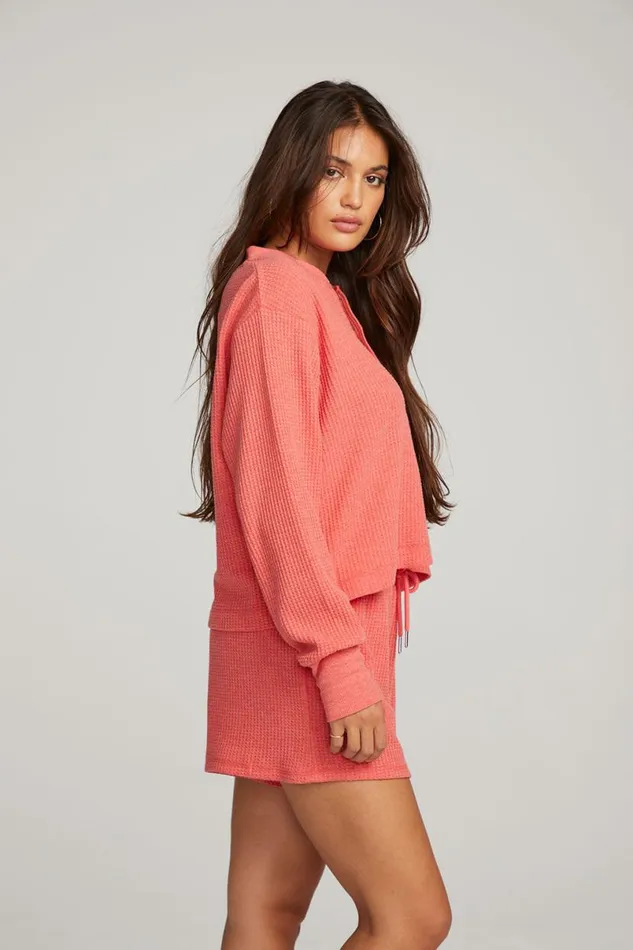 Womens Tops Chaser Brand Flame Long Sleeve