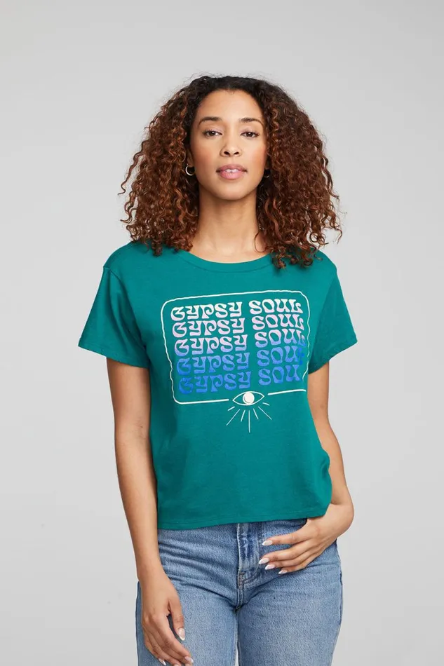 Womens Tops Chaser Brand Gypsy Soul Tee