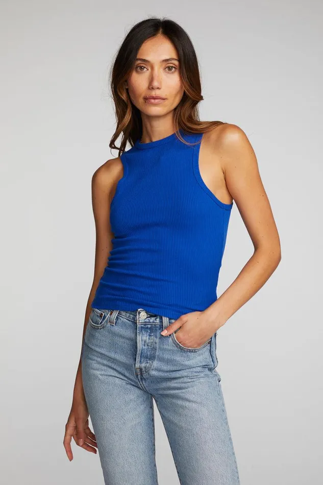Womens Tops Chaser Brand Recycled Love Rib Tank Top