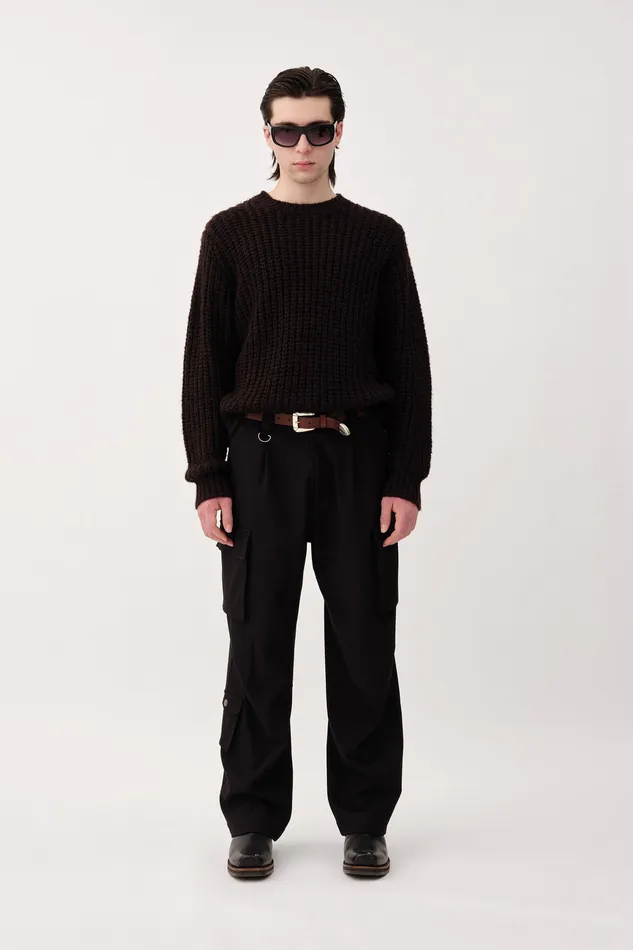 Wonhundred Knitwear Men Ryder 8211 Black