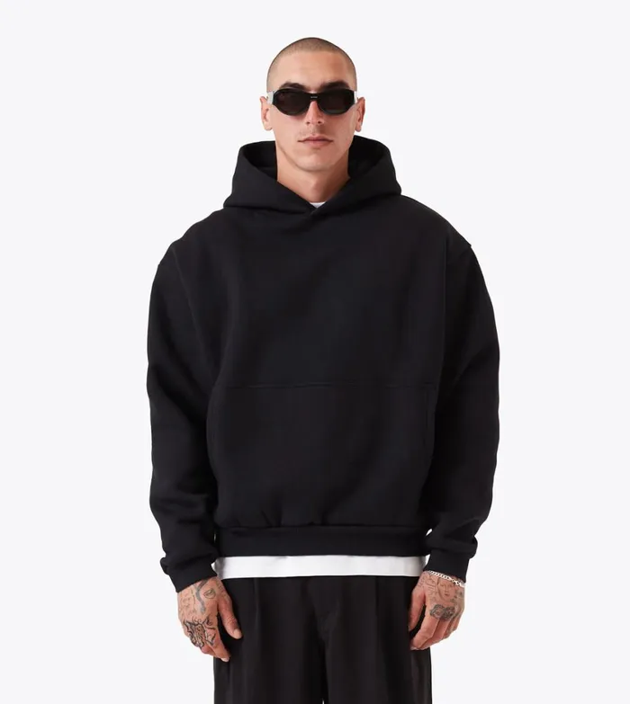 Zanerobe Hoodies and Sweaters Men Box Hood Black