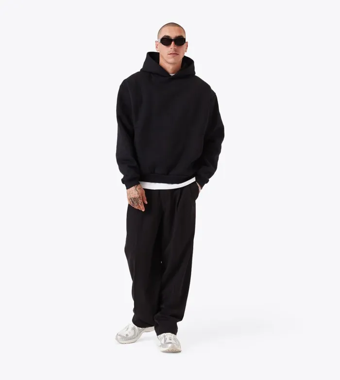 Zanerobe Hoodies and Sweaters Men Box Hood Black