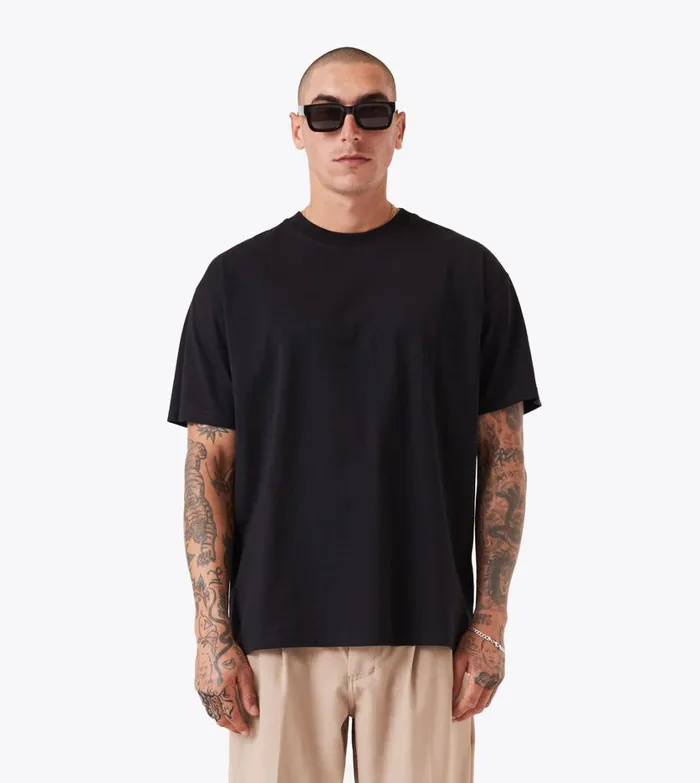 Zanerobe Tees and Tanks Men Box Tee Black
